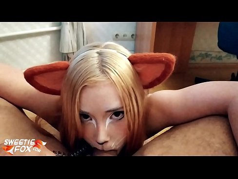 ❤️ Kitsune اس کے منہ میں ڈک اور سہ نگل ️❌ سیکس ️❤